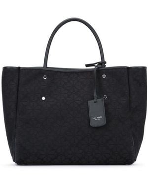 Kate Spade Spade Flower Jacquard Spade Flower Jacquard Medium - Black