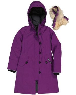 Canada Goose Arctic Dusk Youth Brittania Parka - Purple