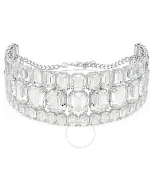 Swarovski Millenia Choker 3 Rhodium Shiny - White