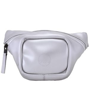 Rains Mirror Micro Bum Bag - Metallic