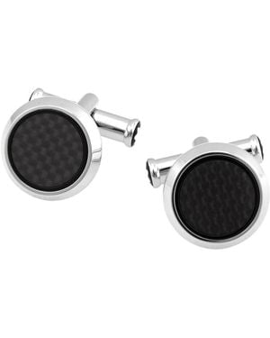 Montblanc Extreme 2.0 Stainless Steel Cufflink - Black