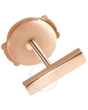 Vanrycke Ladies Medellin Single Rose Stud Earring - Metallic