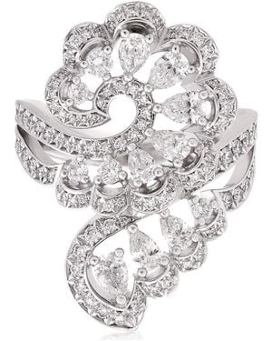 Chopard Precious Lace Vague Diamond Ring - Metallic