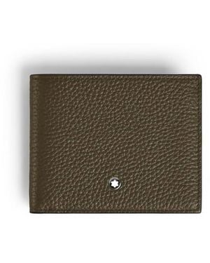 Montblanc Grain Wallet 6Cc - Green