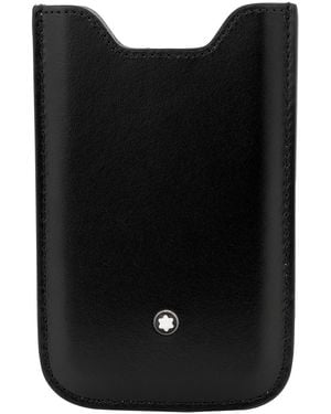 Montblanc Leather Meisterstuck Iphone 4S Case - Black