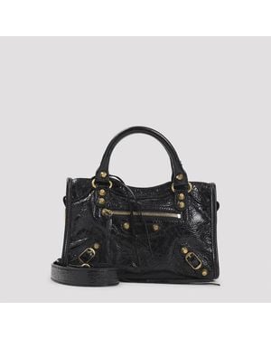 Balenciaga Le City Mini Shoulder Bag - Black