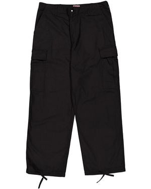 KENZO Straight-Leg Cargo Pants - Black