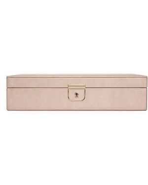 Wolf Palermo Medium Rose Jewellery Box 213216 - Pink