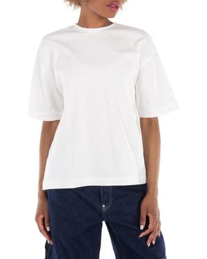 Burberry Short-Sleeve Cotton T-Shirt - White