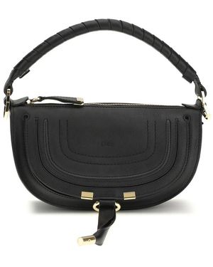 Chloé Mini Marcie Shoulder Bag - Black