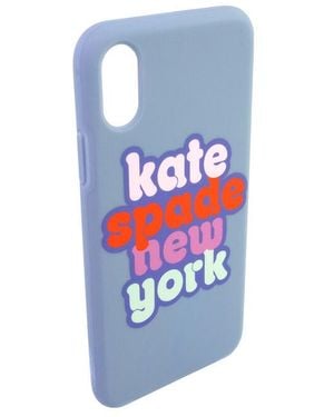 Kate Spade Ladies Iphone X/Xs Soft Touch Ksny Case - Blue