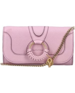 See By Chloé Hana Chain Wallet - Pink