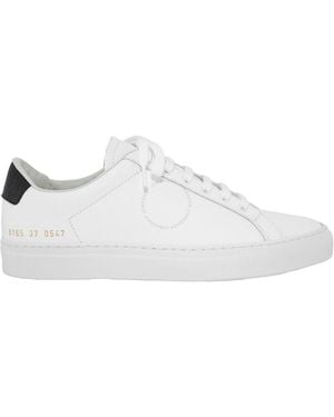 Common Projects Retro Classic Low Top Trainers, Brand Size 37 Us - White