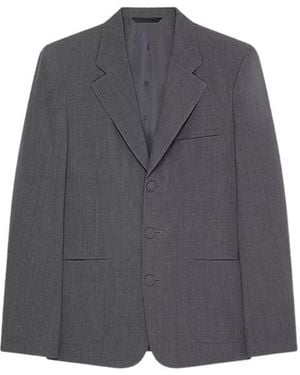 Givenchy Schoolboy Jacket Medium, Brand Size 54 (Us - Gray