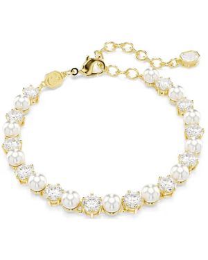 Swarovski Matrix Tennis Bracelet - Metallic