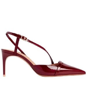 Malone Souliers Valeria 70 Pointed-Toe Pumps - Red