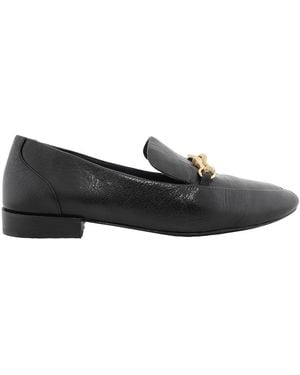 Tory Burch Jessa Leather Loafers - Black