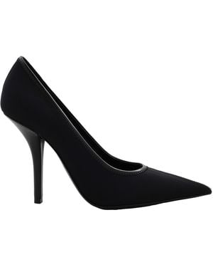 Burberry Maddy 100 Cotton Court Shoes, Brand Size 39 (Us - Black