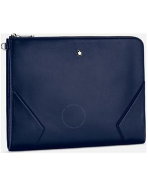 MONT BLANC 黒 レザー マルチケース【再値下げ】 文房具・事務用品