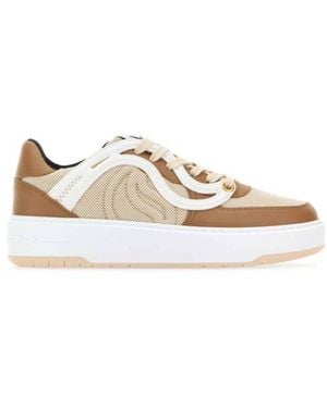 Stella McCartney S-Wave 1 Panelled Trainers - Brown