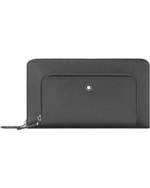 Montblanc Sartorial Zipped Leather Bag - Black
