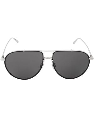 Dior Dark Grey Pilot Sunglasses Blacksuit Au F4a0 58