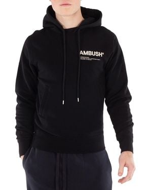 Ambush Fleece Workshop Hoodie - Black