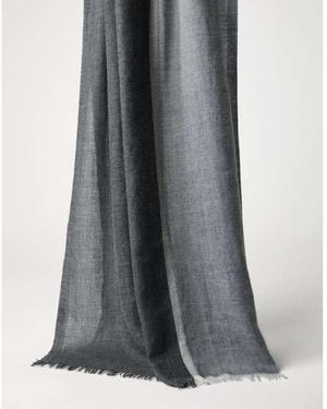 Brunello Cucinelli Wool Silk Scarf, Brand (Us - Gray