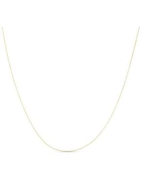 Tresorra 14K Extendable Classic Cable Chain Necklace - Metallic