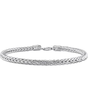 Amour 4.2Mm Foxtail Chain Bracelet - Metallic