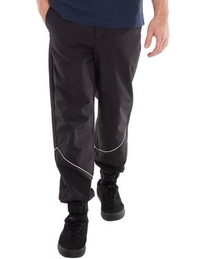 Maison Kitsuné Fox Patch Polyamide Technical Trousers, Brand Size 40 - Black