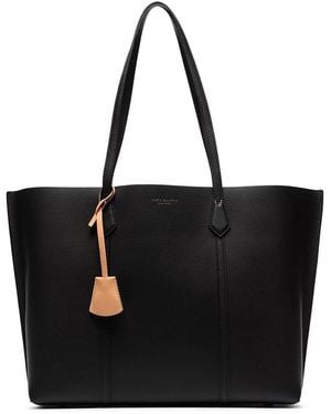 Tory Burch Perry Triple-Compartment Tote Bag - Black