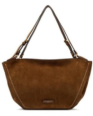 Gianni Chiarini Bags Brandy Suede Leather - Brown