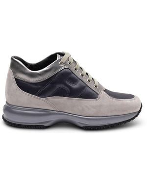Hogan Ladies Loafers, Us - Grey