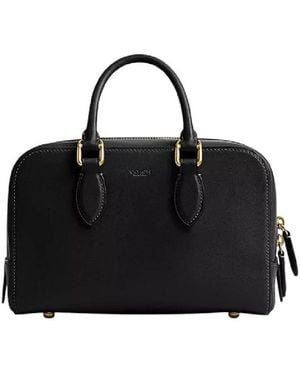 COACH 24 Bowery Satchel - Black