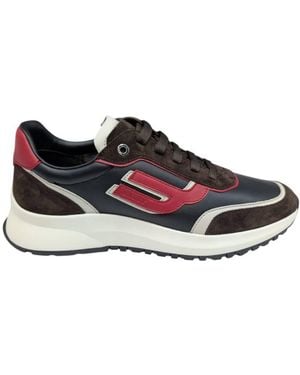 Bally Demmy Calf Suede Low-Top Trainers, Brand Size 9.5 Us - White