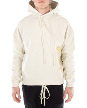 A_COLD_WALL* A Cold Wall Shroud Cotton Hoodie - White