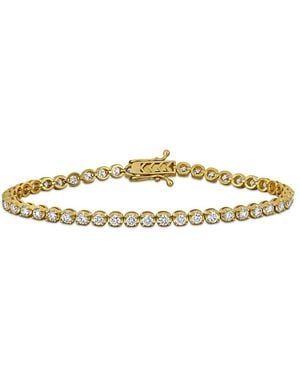 Created Forever 2 1/2Ct Tw Lab-Grown Diamond Tennis Bracelet - Metallic