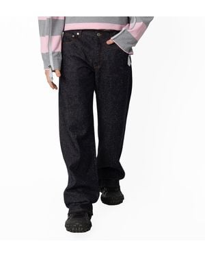 Burberry Regular Fit Denim Jeans, Waist - Blue