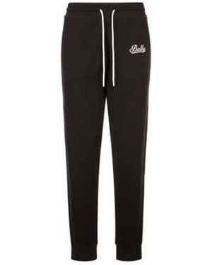 Bally Logo Embroidered Jogger Joggers - Black