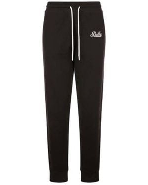Bally Logo Embroidered Jogger Joggers - Black