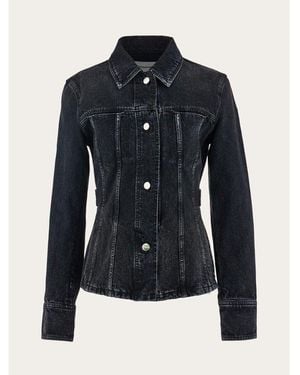 Ferragamo Cotton Denim Jacket - Blue