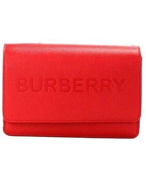 Burberry Crossbody Bag - Red