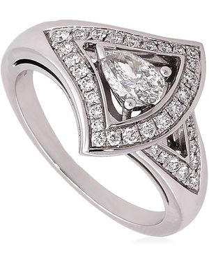 BVLGARI Divas Dream Openwork 18 Kt Ring - Metallic