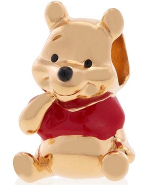 PANDORA X Disney 14K-Plated Winnie The Pooh Bear Charm - Red