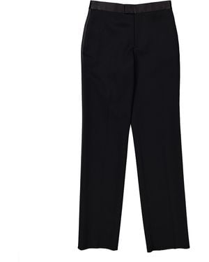 Burberry Wool Tailored Trousers, Brand Size 8 Us - Black