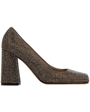 Bottega Veneta 100Mm Tower Pumps - Brown