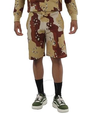 Christopher Raeburn Camouflage Choc Chip Jogger Short - Natural