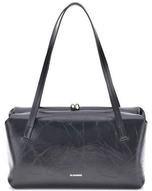 Jil Sander Goji Pillow Shoulder Bag - Blue