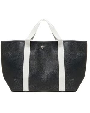 Herve Chapelier 615G09 Medium Tote Bag - Black